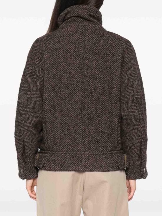 26FW 마렐라 자켓 2623086064200MLSLANA002 BROWN - MARELLA