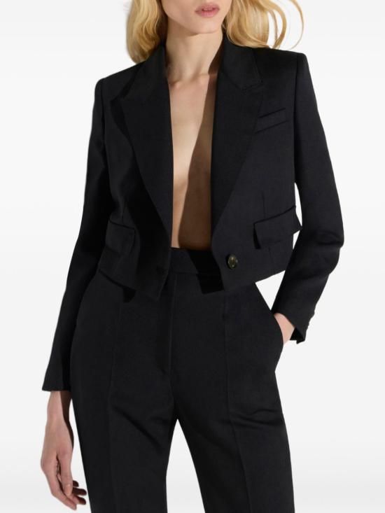 26FW 엘리자베타프랜치 수트 자켓 GI29167E2 110 BLACK - ELISABETTA FRANCHI