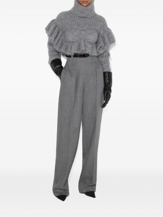 26FW 엘리자베타프랜치 스트레이트 팬츠 PA22367E2 431 GREY - ELISABETTA FRANCHI