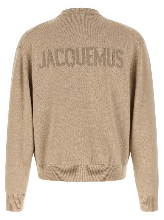 26FW 자크뮈스 가디건 26HCDM00594AK00347130 Beige - JACQUEMUS