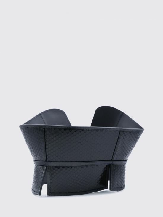 26FW 엘리자베타프랜치 레귤러 벨트 CT65S67E2 110 Black - ELISABETTA FRANCHI