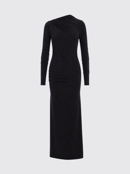 26FW 안다마네 롱 원피스 T200129ATJP199 999 Black - ANDAMANE