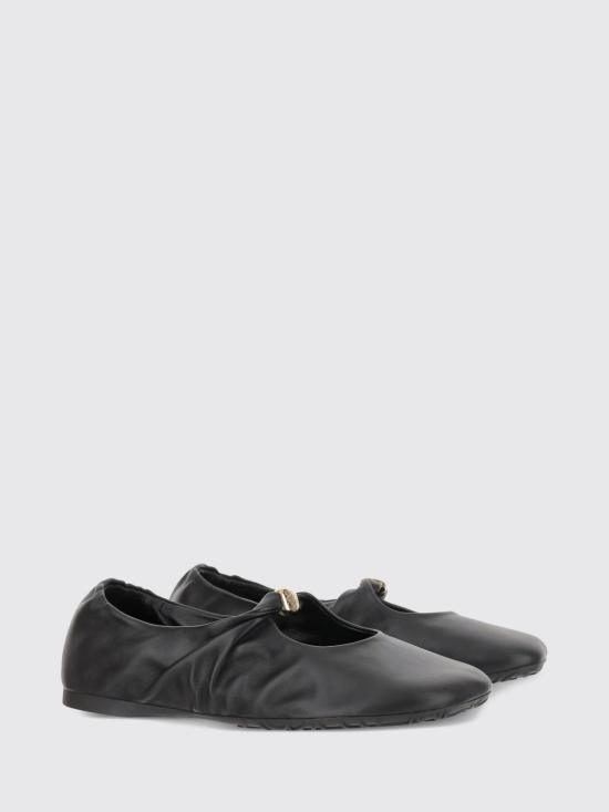 26FW 로에베 나파 램스킨 페블 소프트 발레리나 L815466X46 1100 Black - LOEWE