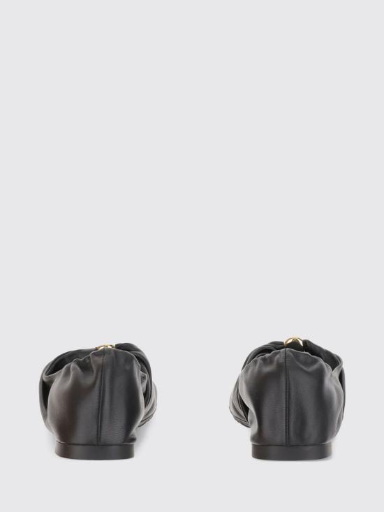 26FW 로에베 나파 램스킨 페블 소프트 발레리나 L815466X46 1100 Black - LOEWE