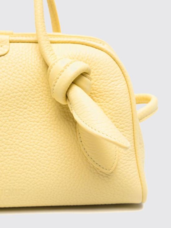 26FW 자크뮈스 TURISMO 투리스모 소프트 스몰 볼링 토트벡 BAW00416AC03A03 210 Yellow - JACQUEMUS