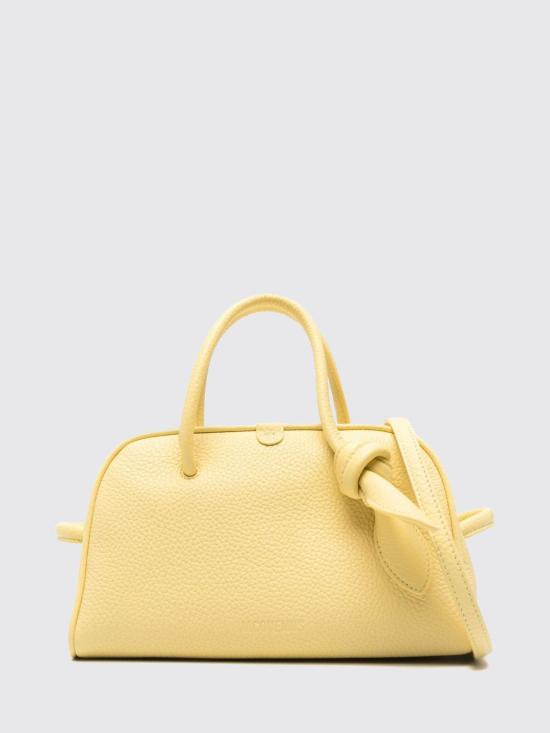 26FW 자크뮈스 TURISMO 투리스모 소프트 스몰 볼링 토트벡 BAW00416AC03A03 210 Yellow