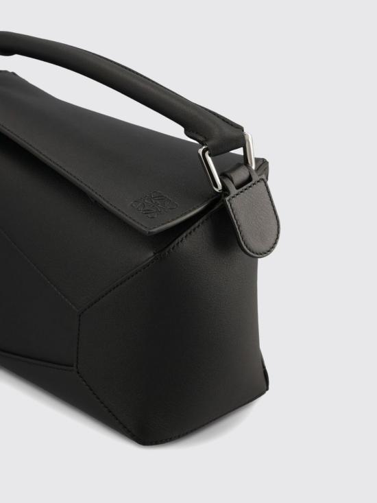 26FW 로에베 클래식 카프스킨 스몰 퍼즐 엣지백 A510P60XAC 1100 Black - LOEWE