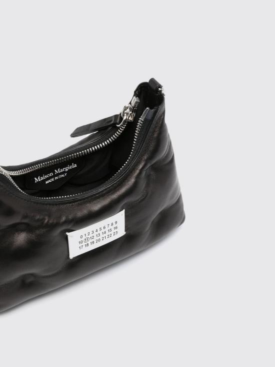 26FW 마르지엘라 글램 슬램 호보백 마이크로 SB1WG0021P4300 T8013 Black - MAISON MARGIELA