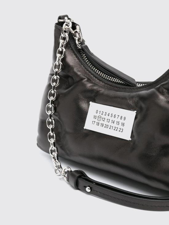 26FW 마르지엘라 글램 슬램 호보백 마이크로 SB1WG0021P4300 T8013 Black - MAISON MARGIELA