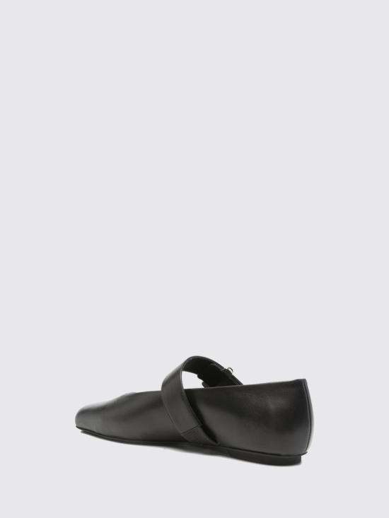 26FW 엠포리오 아르마니 플랫 슈즈 EW004448AF14915 UC001 Black - EMPORIO ARMANI