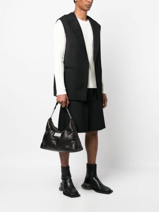 26FW 마르지엘라 글램 슬램 호보백 SB3WG0020P4300 T8013 Black - MAISON MARGIELA