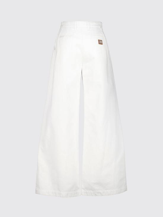 26FW 돌체앤가바나 데님 팬츠 FTDFLDG8PE9 S9001 White - DOLCE & GABBANA
