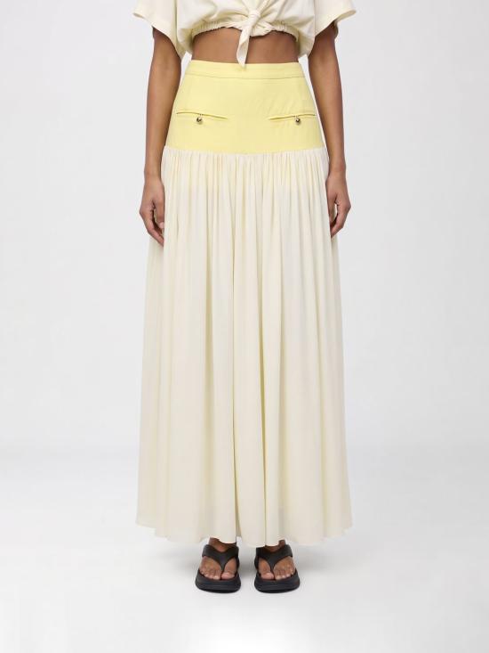 26FW 파코라반 스커트 26ACJU220CO0511 P799 Yellow
