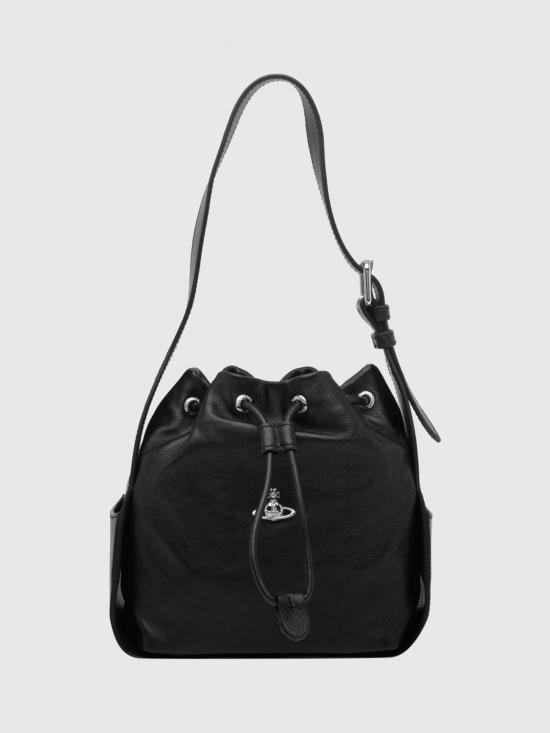 26FW 비비안웨스트우드 스테이시 버킷백 4C020005WL00BX N401 Black