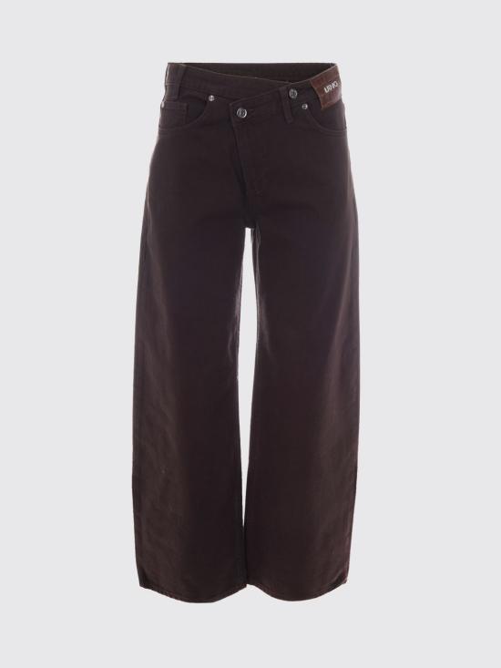 26FW 리우조 데님 팬츠 UF6160T581A 91106 Brown - LIU JO
