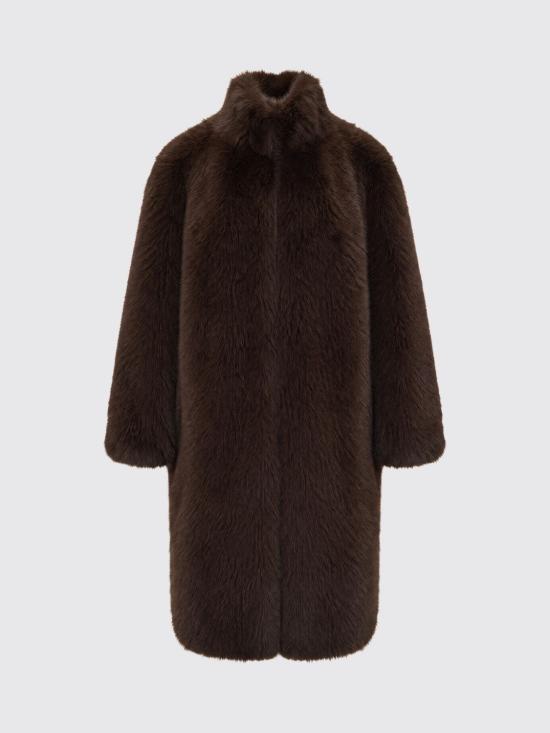 26FW 리우조 코트 WF6205E1136 X0787 Brown - LIU JO