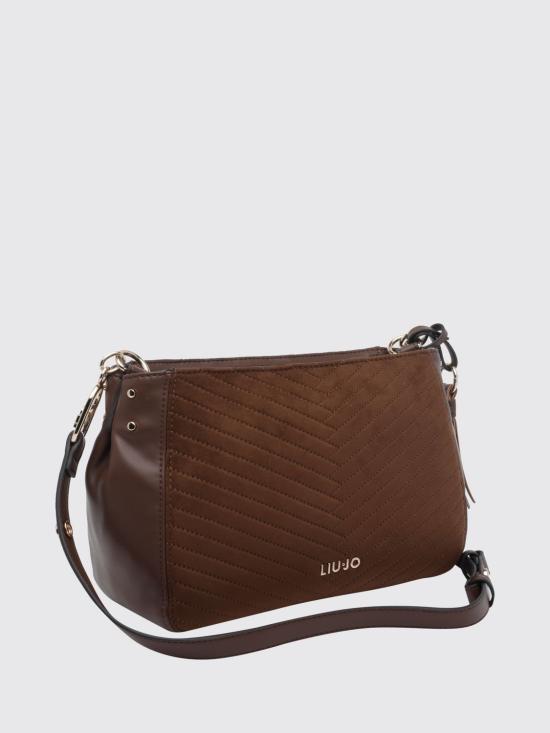 26FW 리우조 크로스백 AF6187T760A 09032 Brown - LIU JO