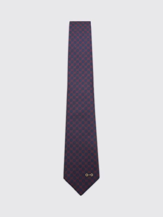 26FW 구찌 GG 넥타이 7443944E217 4174 Navy