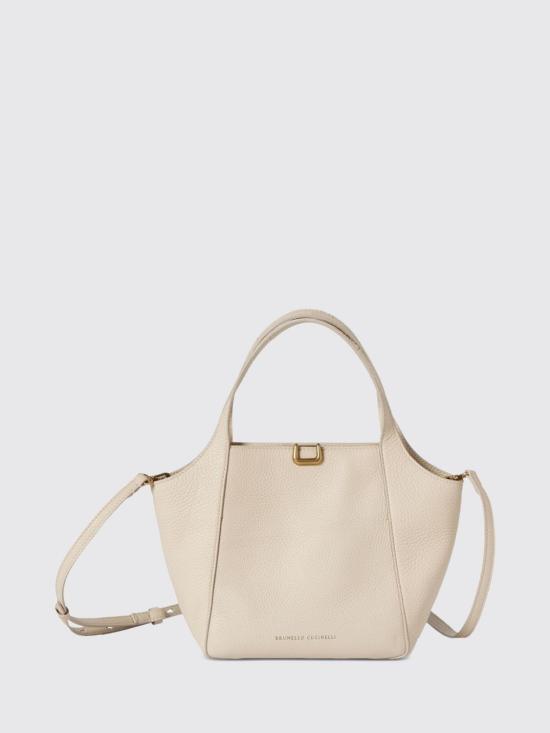 26FW 브루넬로 쿠치넬리 토트백 MBDKB2840 C8905 Ivory