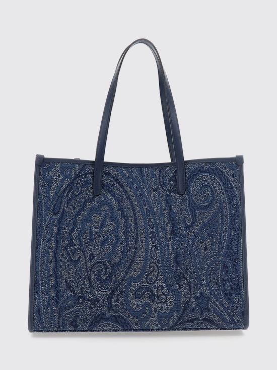 26FW 에트로 토트백 WP1D0065AQ12Z S9091 Blue - ETRO