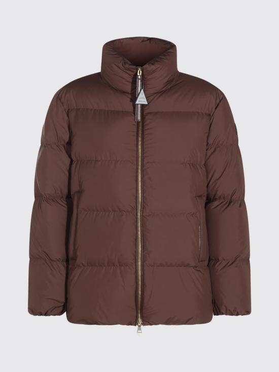 26FW 몽클레어 비반테스 쇼트 다운 재킷 L20931A00261597YW 262 Brown