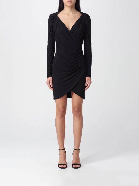 26FW 발망 롱 원피스 DR0000000093 0PA Black