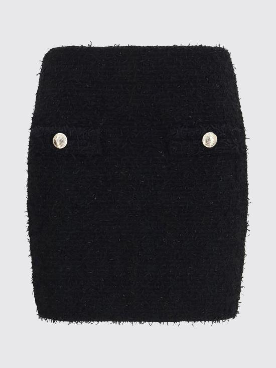 26FW 발망 스커트 SK0000000039 0PA Black - BALMAIN