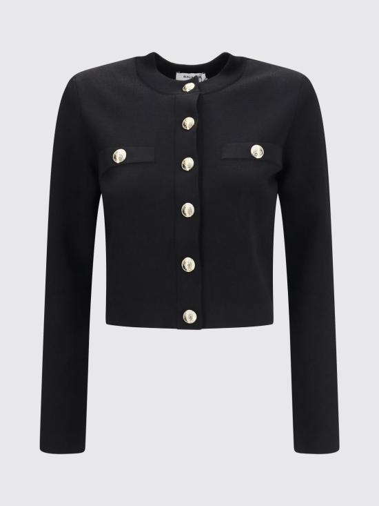 26FW 발망 스웨터 JA0000000054 0PA Black - BALMAIN