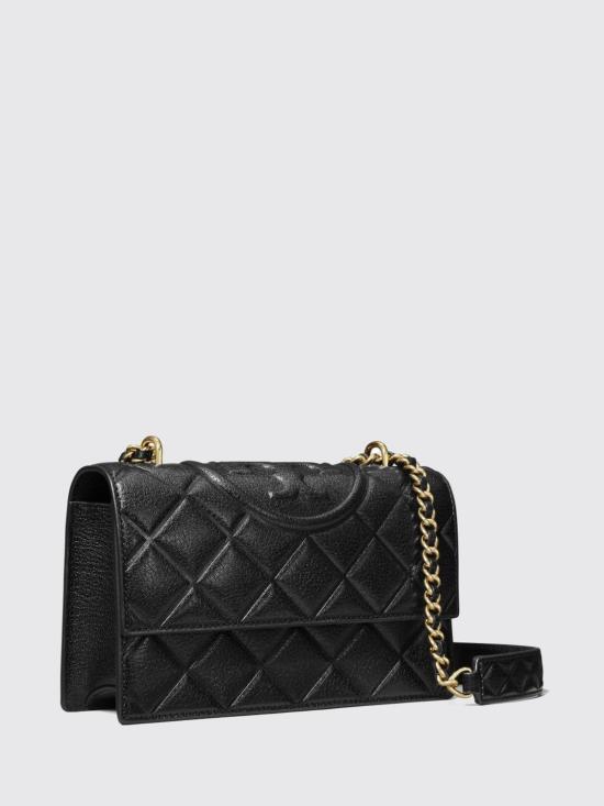 26FW 토리버치 키라 쉐브론 컨버터블 숄더백 164800 001 Black - TORY BURCH