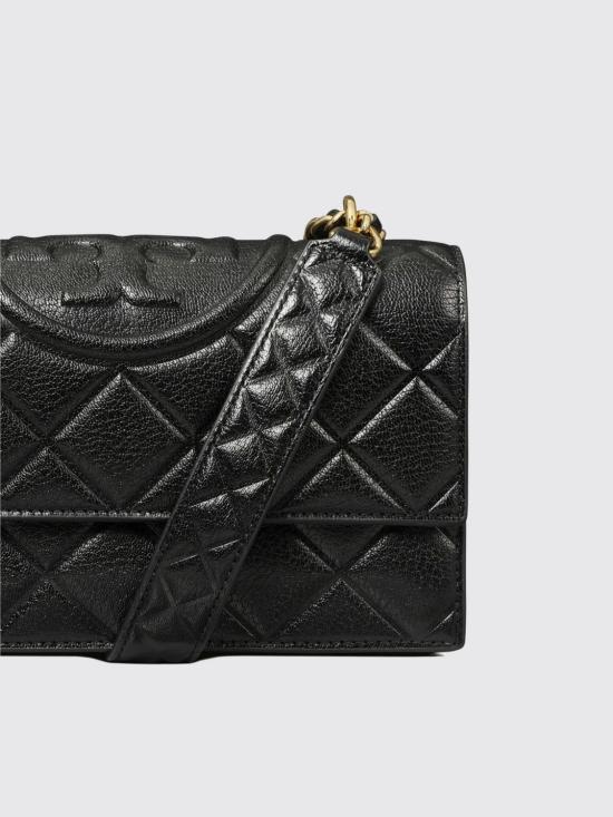 26FW 토리버치 키라 쉐브론 컨버터블 숄더백 164800 001 Black - TORY BURCH