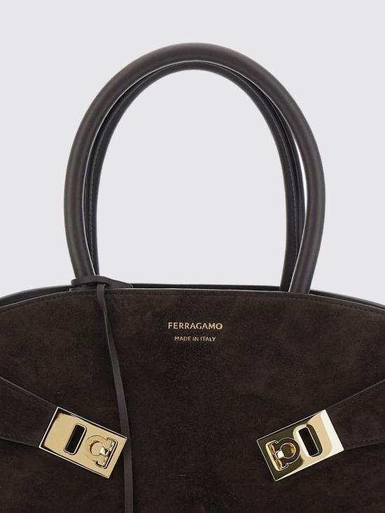 26FW 살바토레 페라가모 토트백 215608 792065 046 Brown - SALVATORE FERRAGAMO