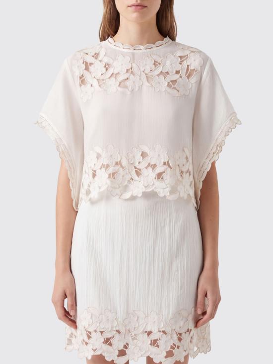 26FW 이자벨마랑에뚜왈 반팔 티셔츠 HT0951FAD3J12I 20WH White