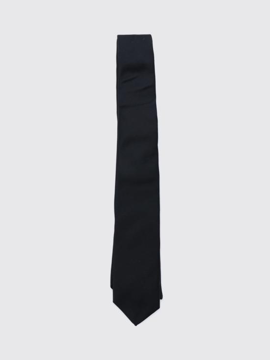 26FW 생로랑 넥타이 8216383Y011 1000 Black