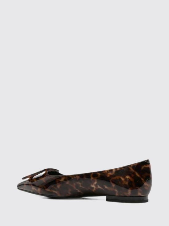 26FW 로저비비에 플랫 슈즈 RVW57539530VIZ S611 Brown - ROGER VIVIER