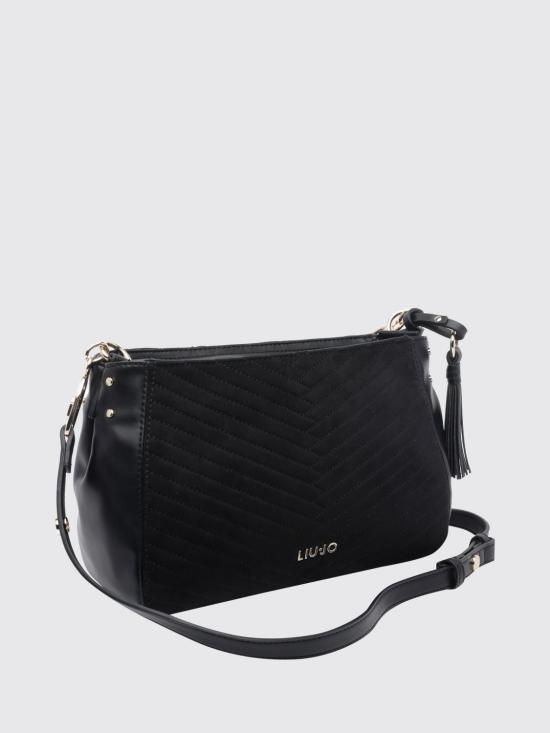 26FW 리우조 크로스백 AF6187T760A 22222 Black - LIU JO