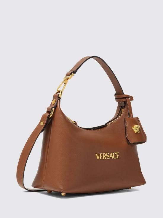 26FW 베르사체 VERSACE TAG 나파 호보백 10183021A13171 1N19V Brown - VERSACE