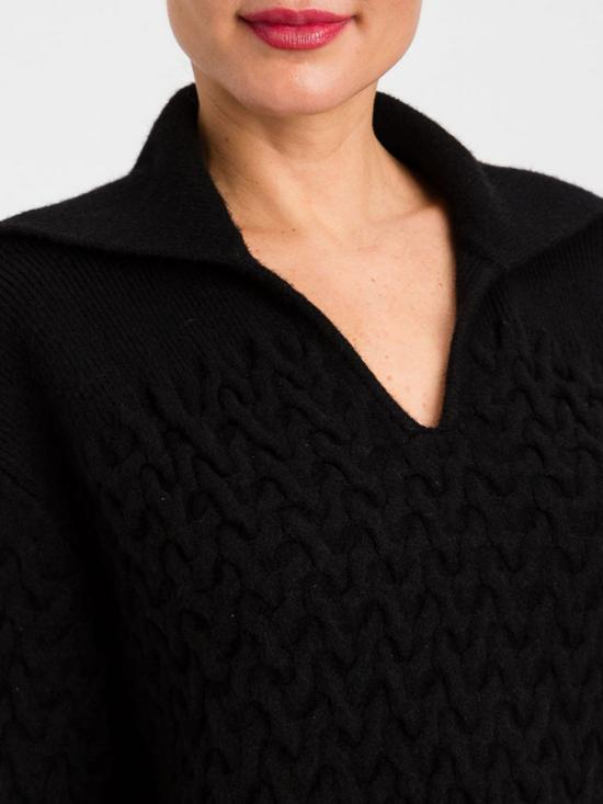 26FW 액티튜드 트윈세트 스웨터 262AP3283 00006 Black - ACTITUDE TWINSET