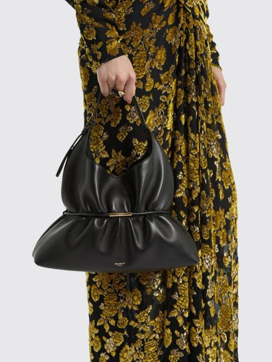 26FW 발망 토트백 HN0DB094LNPH 0PA Black - BALMAIN