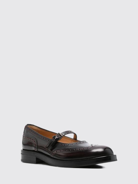 26FW 처치스 플랫 슈즈 DF00029EM F0ADY Burgundy - CHURCHS