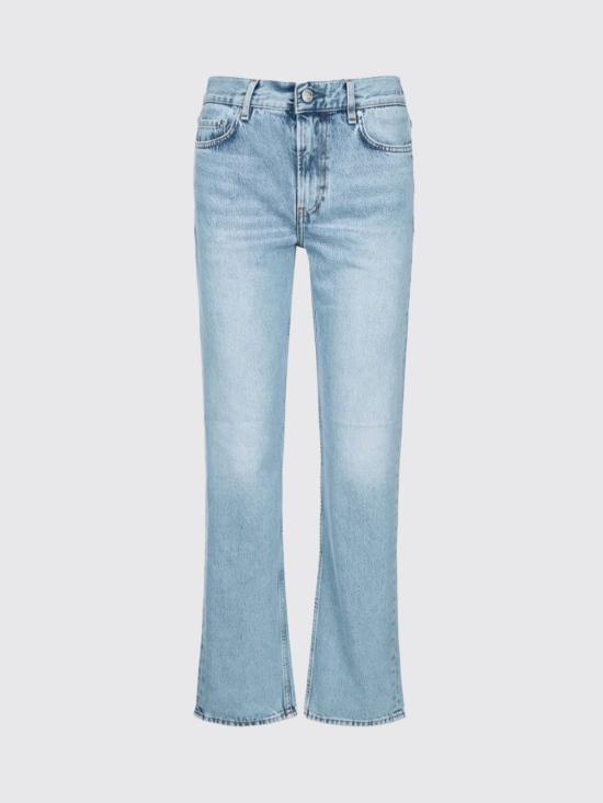 26FW 토템 로우 스트레이트 데님 풀 랭스 팬츠 252WRB0270FB042332 305 Denim - TOTEME