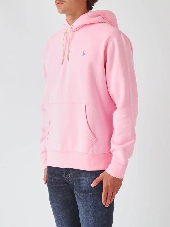 26FW 폴로 랄프로렌 포니로고 자수 후드 티셔츠 710766778 033 Pink - POLO RALPH LAUREN
