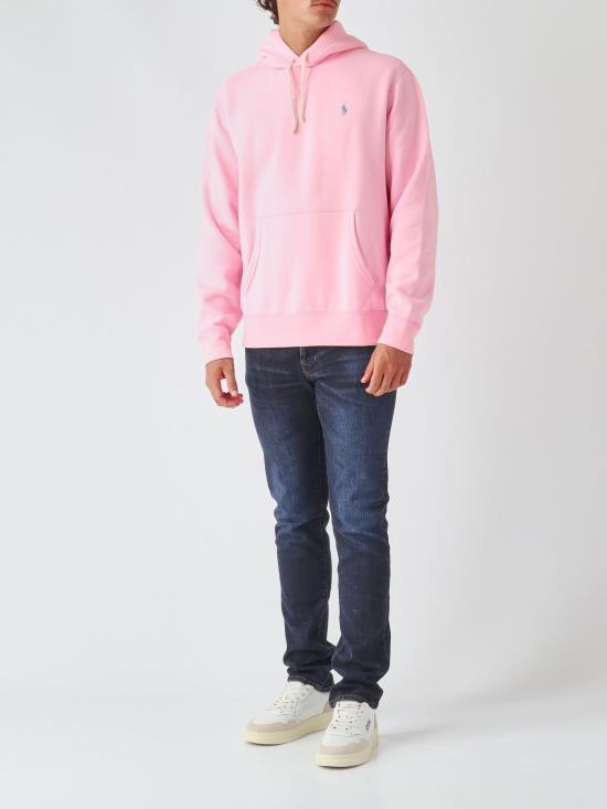 26FW 폴로 랄프로렌 포니로고 자수 후드 티셔츠 710766778 033 Pink - POLO RALPH LAUREN