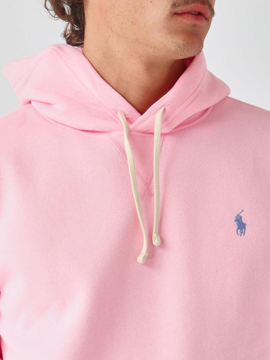26FW 폴로 랄프로렌 포니로고 자수 후드 티셔츠 710766778 033 Pink - POLO RALPH LAUREN