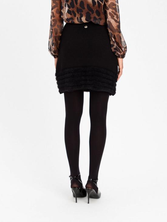 26FW 액티튜드 트윈세트 스커트 262AP3033 00006 Black - ACTITUDE TWINSET