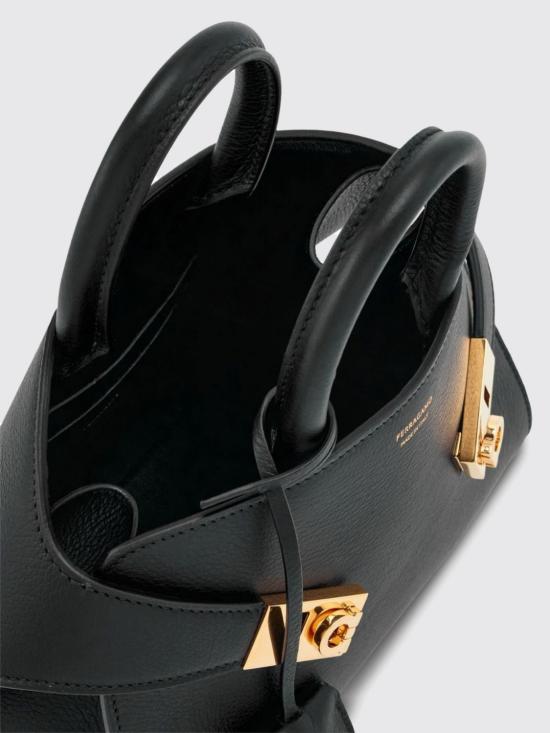 26FW 살바토레 페라가모 토트백 215975 768853 009 Black - SALVATORE FERRAGAMO