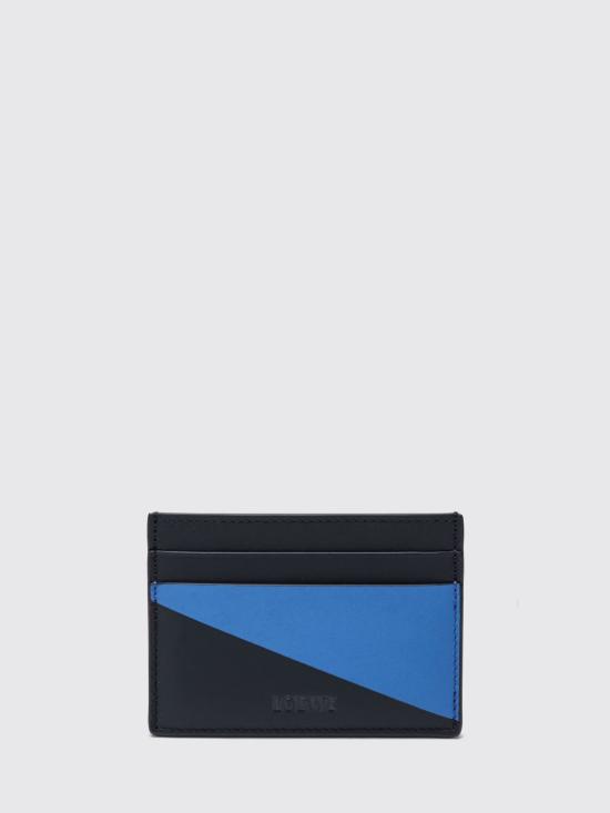26FW 로에베 플래그 플레인 카드홀더 C643322X63 0095 Navy