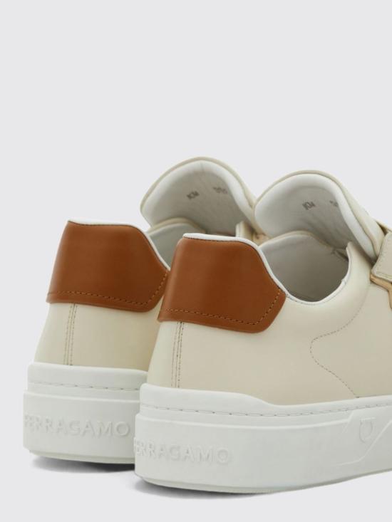 26FW 살바토레 페라가모 스니커즈 02B016 796261 007 Ecru - SALVATORE FERRAGAMO