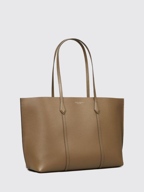 26FW 토리버치 레더 페리 토트백 169476 250 Grey - TORY BURCH
