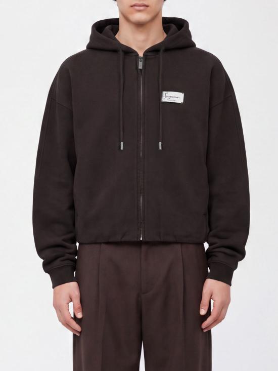 26FW 자크뮈스 긴팔 티셔츠 HOU00314AJ00325 881 Brown