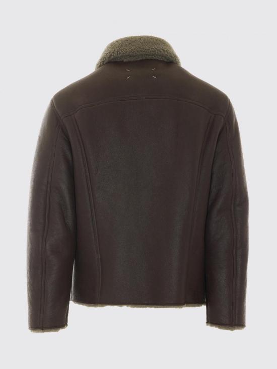 26FW 마르지엘라 왁스 시어링 자켓 S50AM0659SY1399 143 Brown - MAISON MARGIELA